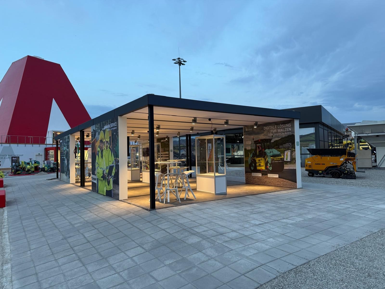 Bauma 2025 – Messestand für die Ammann Group