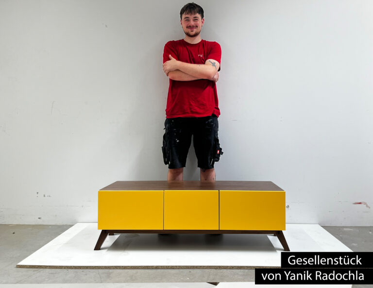 Gesellenstück unseres Auszubildenden Yanik Radochla