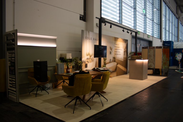 Messestand für Edle Räume Augsburg – Immobilientage 2026 in Augsburg