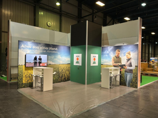 Messestand für KWS SAAT Regio Agrar 2026 – Augsburg